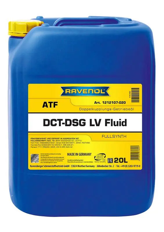 RAV DCT LV Fluid 20 L