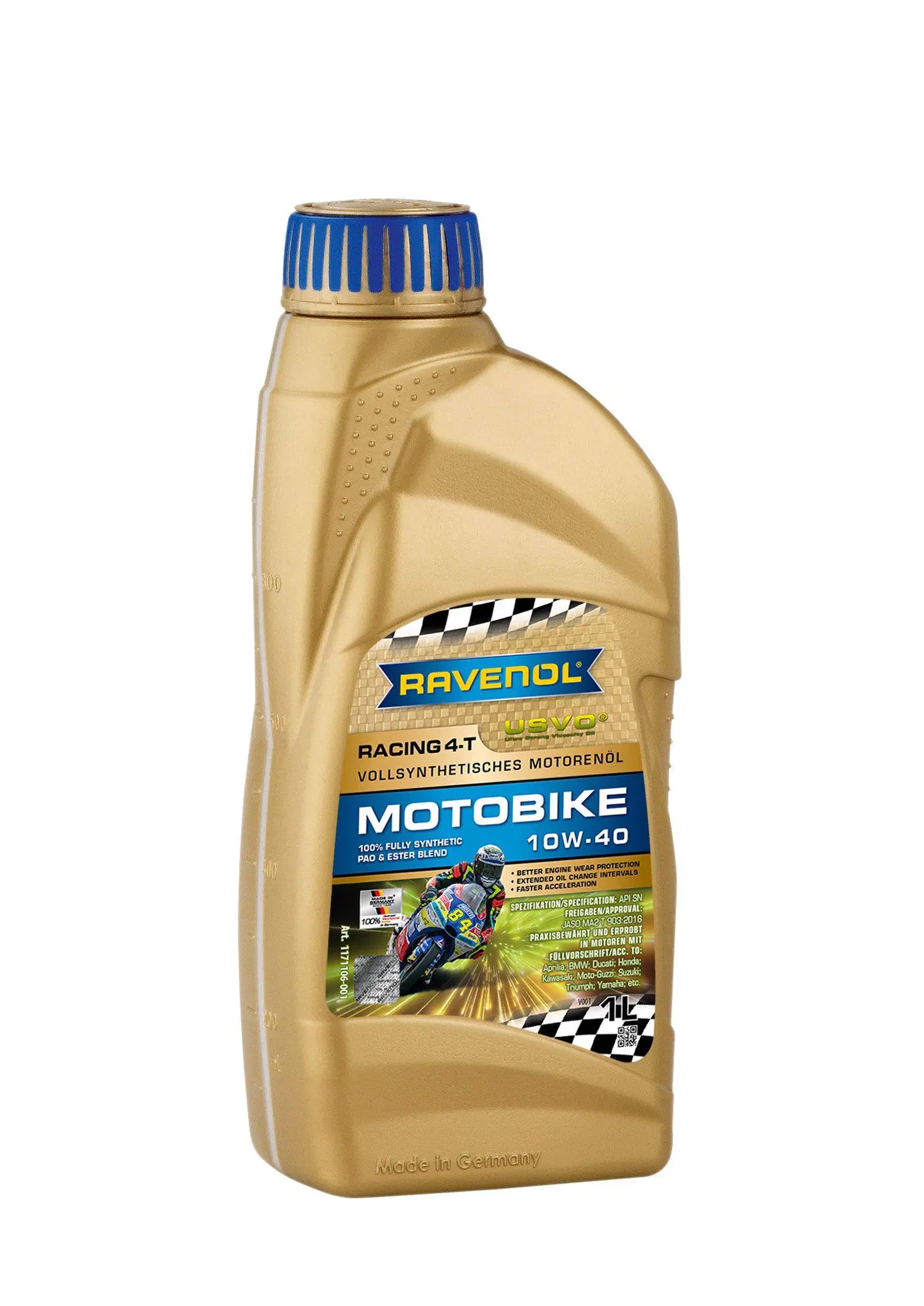 RAV Racing 4-T Motobike SAE 10W-40 1L