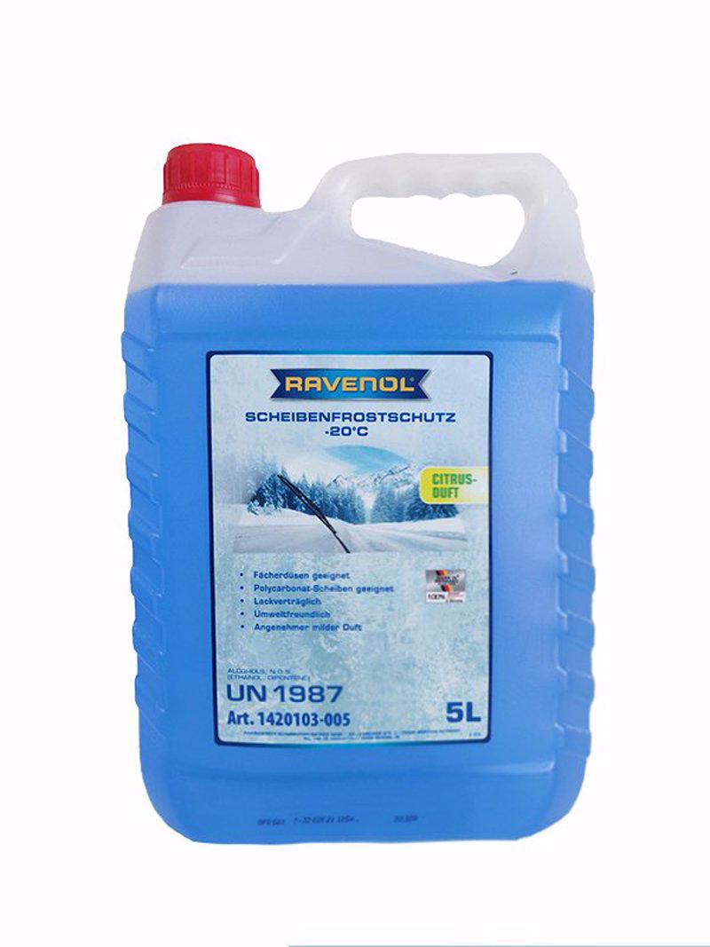RAVENOL Solutie de parbriz iarna -20°C Scheibenfrostschutz 5L