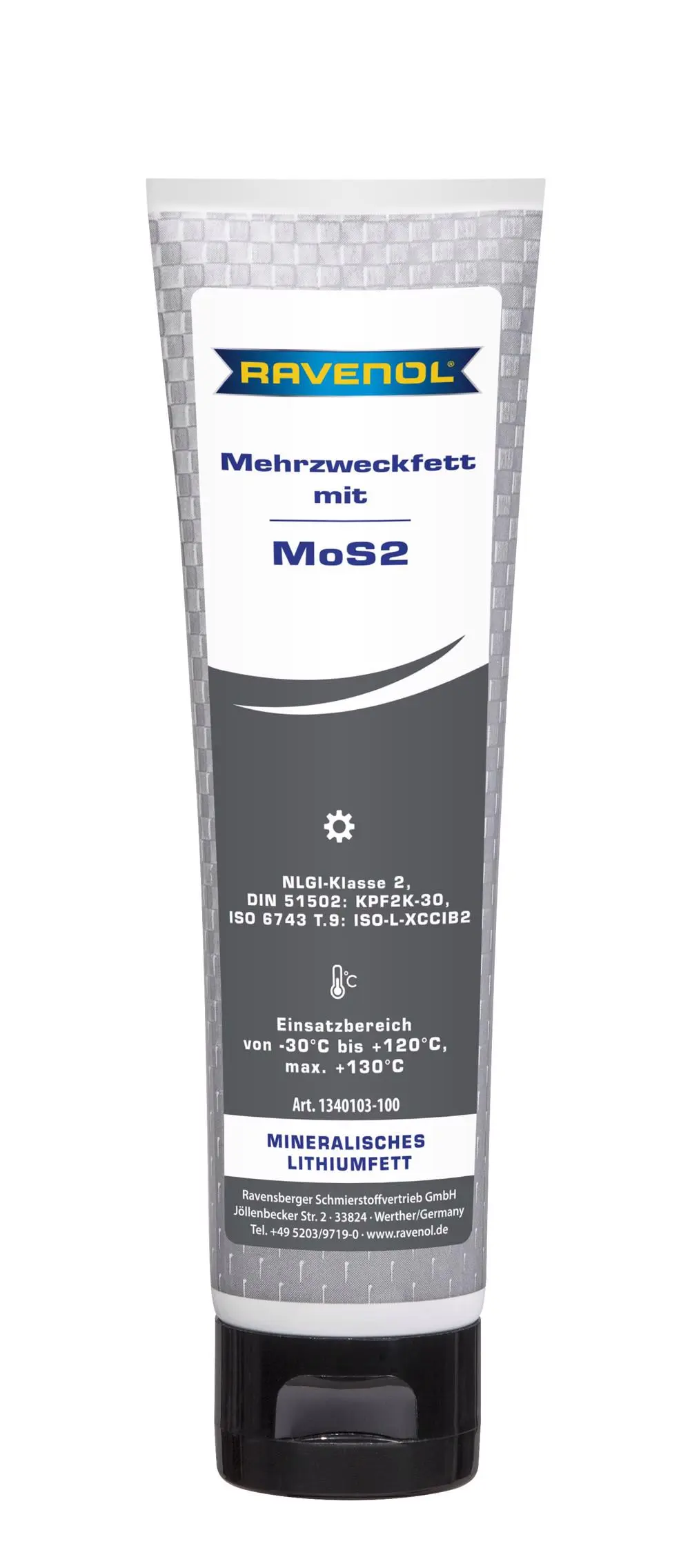 RAVENOL Mehrzweckfett mit MoS-2  0.1 kg