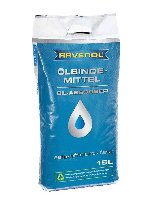 RAVENOL Oelbindemittel Absorbant de ulei 15 L